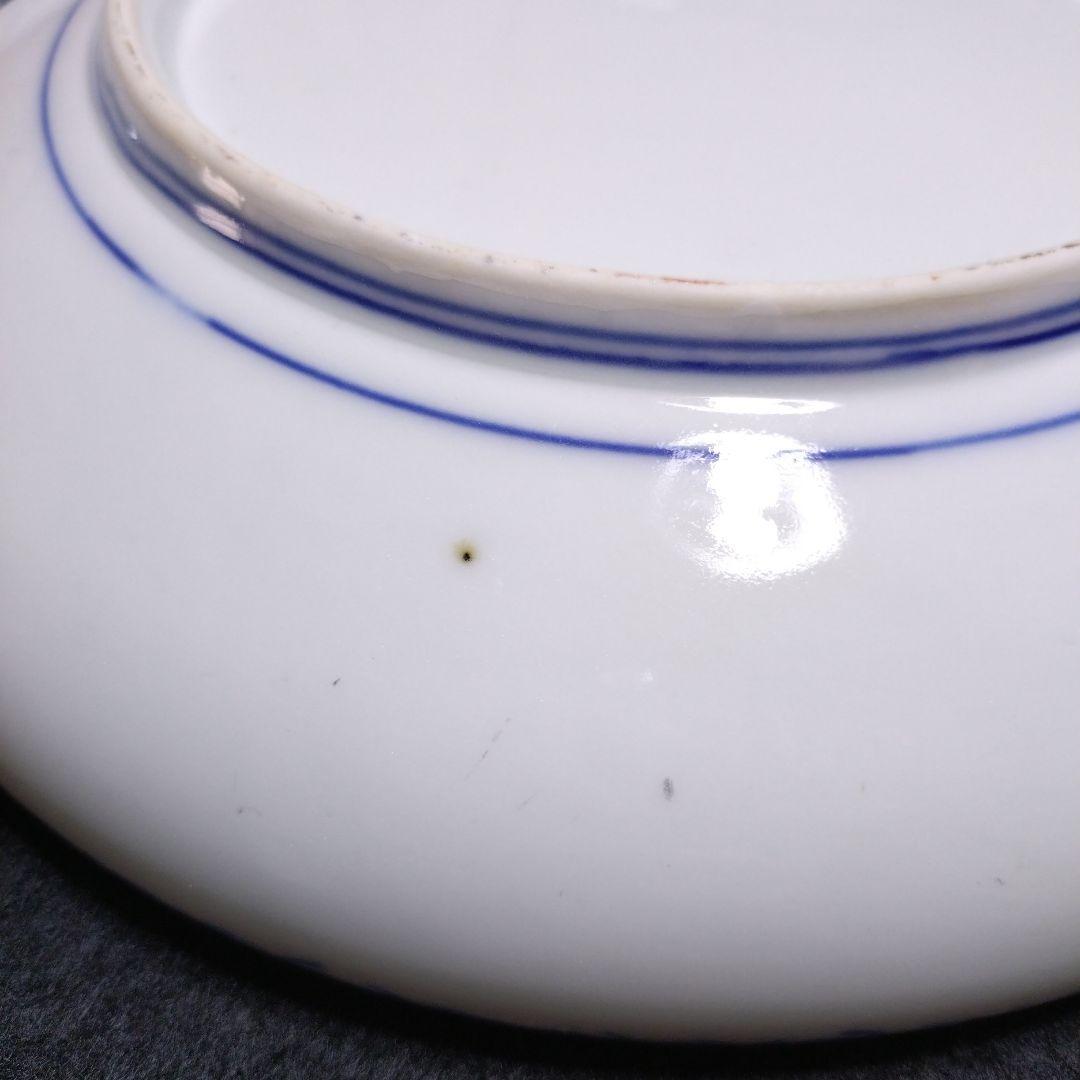 伊万里色絵丸皿　5枚