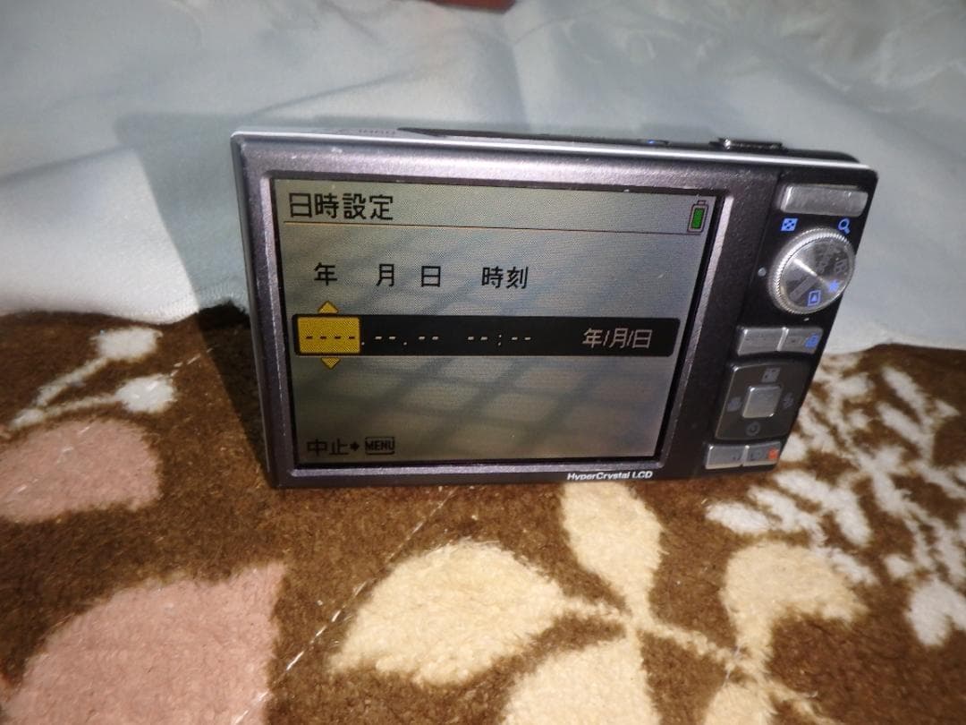 動作品 OLYMPUS μ1060 デジタルカメラ 白
