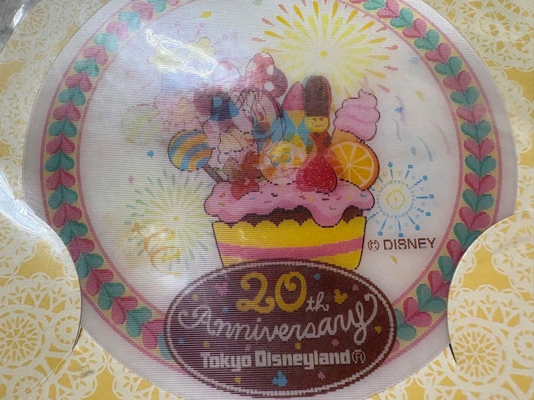 ★新品未開封★東京ディズニーランド 20周年 グッズ コースターセット 6枚