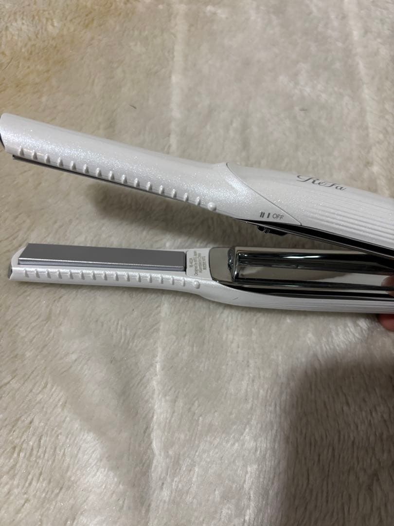 リファ フィンガーアイロン　ホワイト