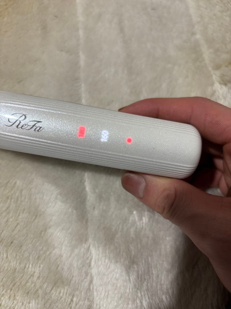 リファ フィンガーアイロン　ホワイト