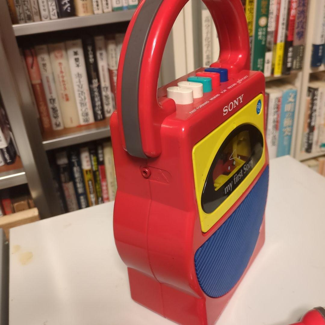 SONY my first Sony 赤 カセットプレーヤー