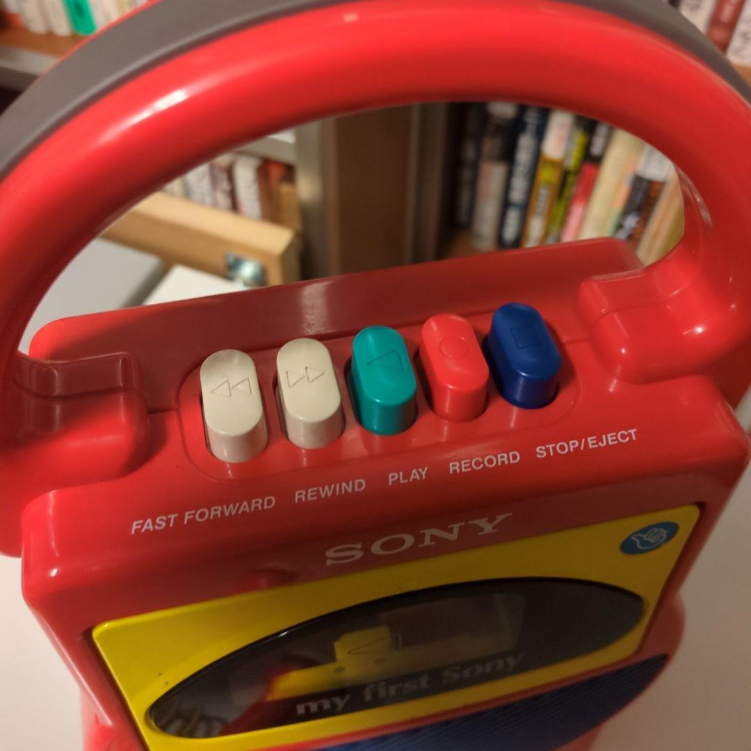 SONY my first Sony 赤 カセットプレーヤー