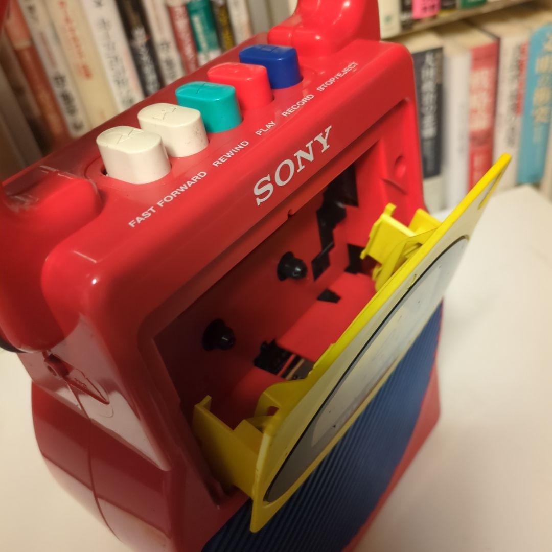 SONY my first Sony 赤 カセットプレーヤー