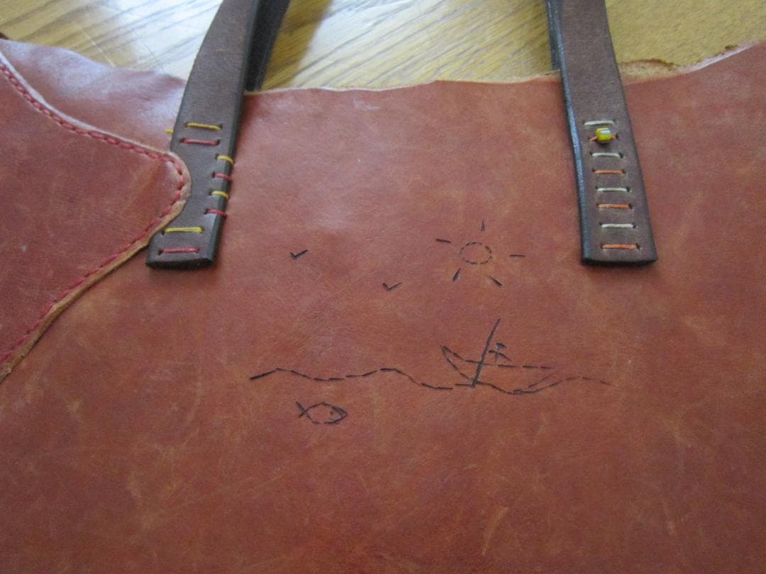 アンリークイール　⑨　手提げバッグ　鞄　バッグ