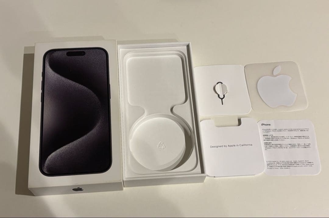 Apple iPhone15pro 128GB SIMフリー ブラック