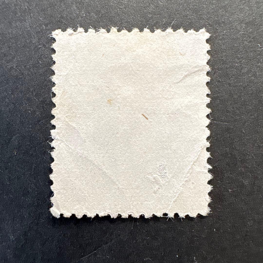 【使用済銭単位切手】昭和すかしなし　中宮寺菩薩像50.00円　昭和26年