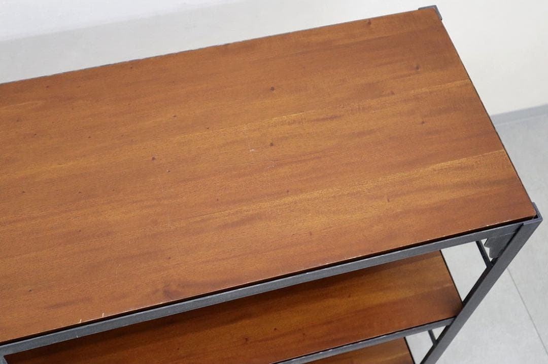 unico ウニコ LUMBER ランバー オープン シェルフ アイアン 棚