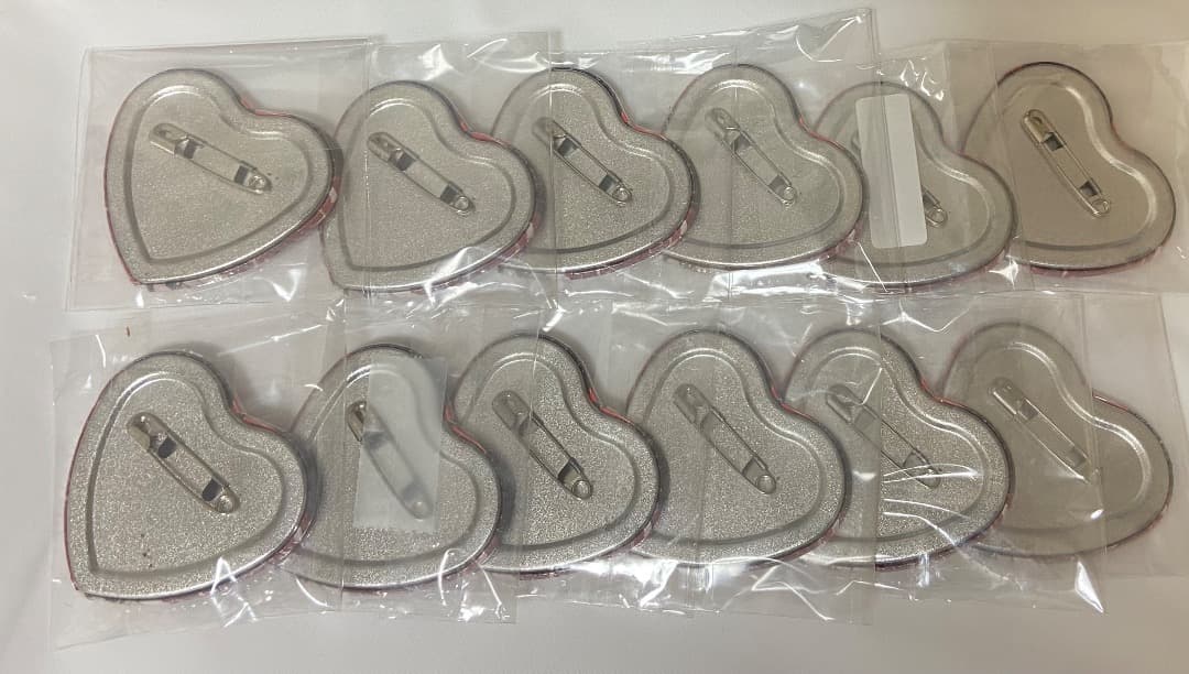 そらる そらまふうらさか バレンタイン 缶バッジ 等身