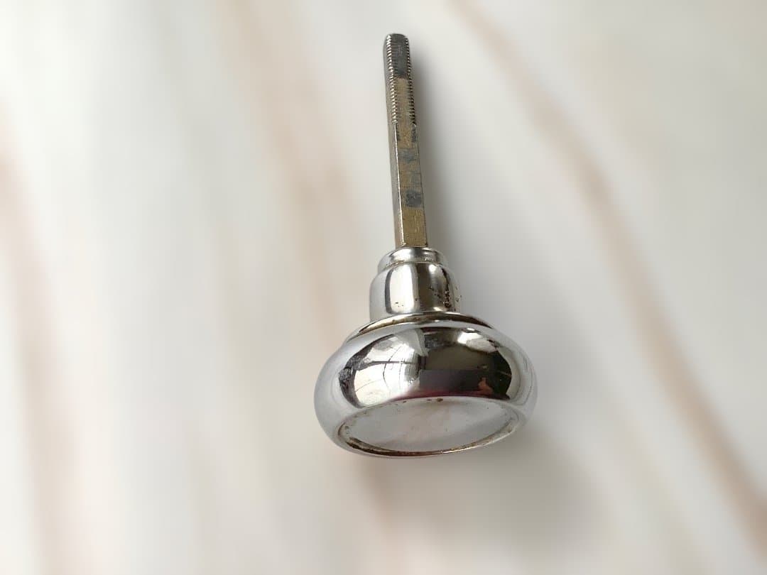 h.d.m.c 　アンティーク　　ガラス＆金属ドア・ノブ　3個セット