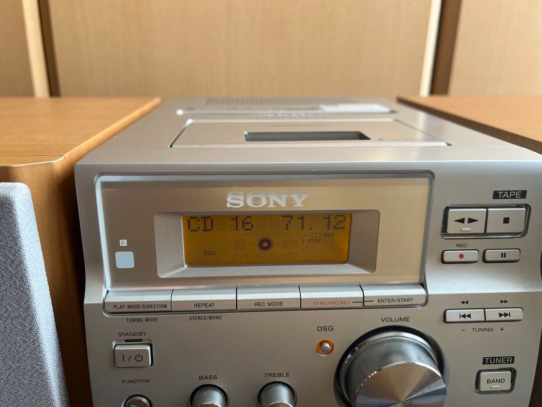 ラジオ・コンポ SONY CMT-J1