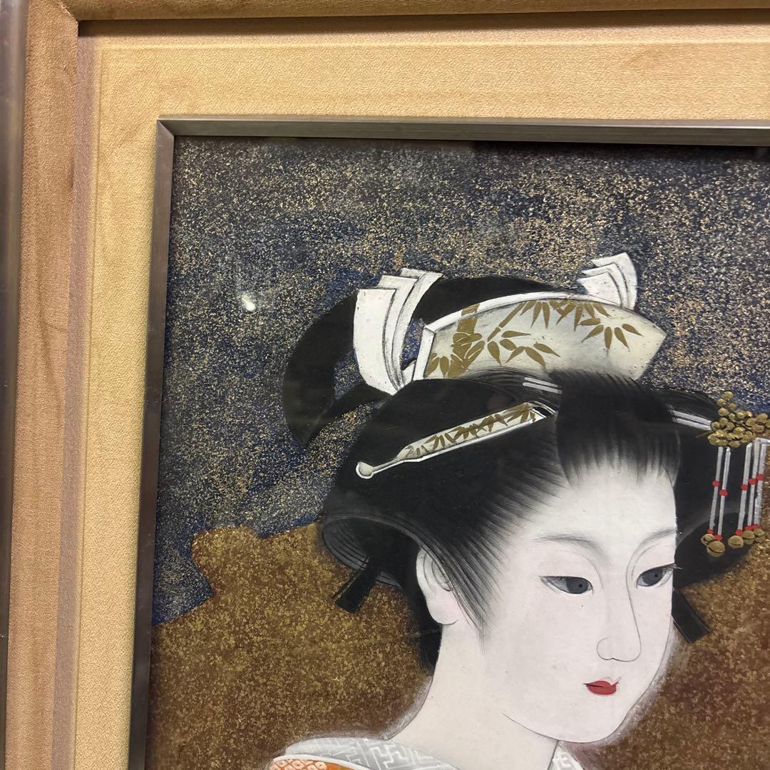 翠紅 （斎藤翠紅）女性の肖像 日本画