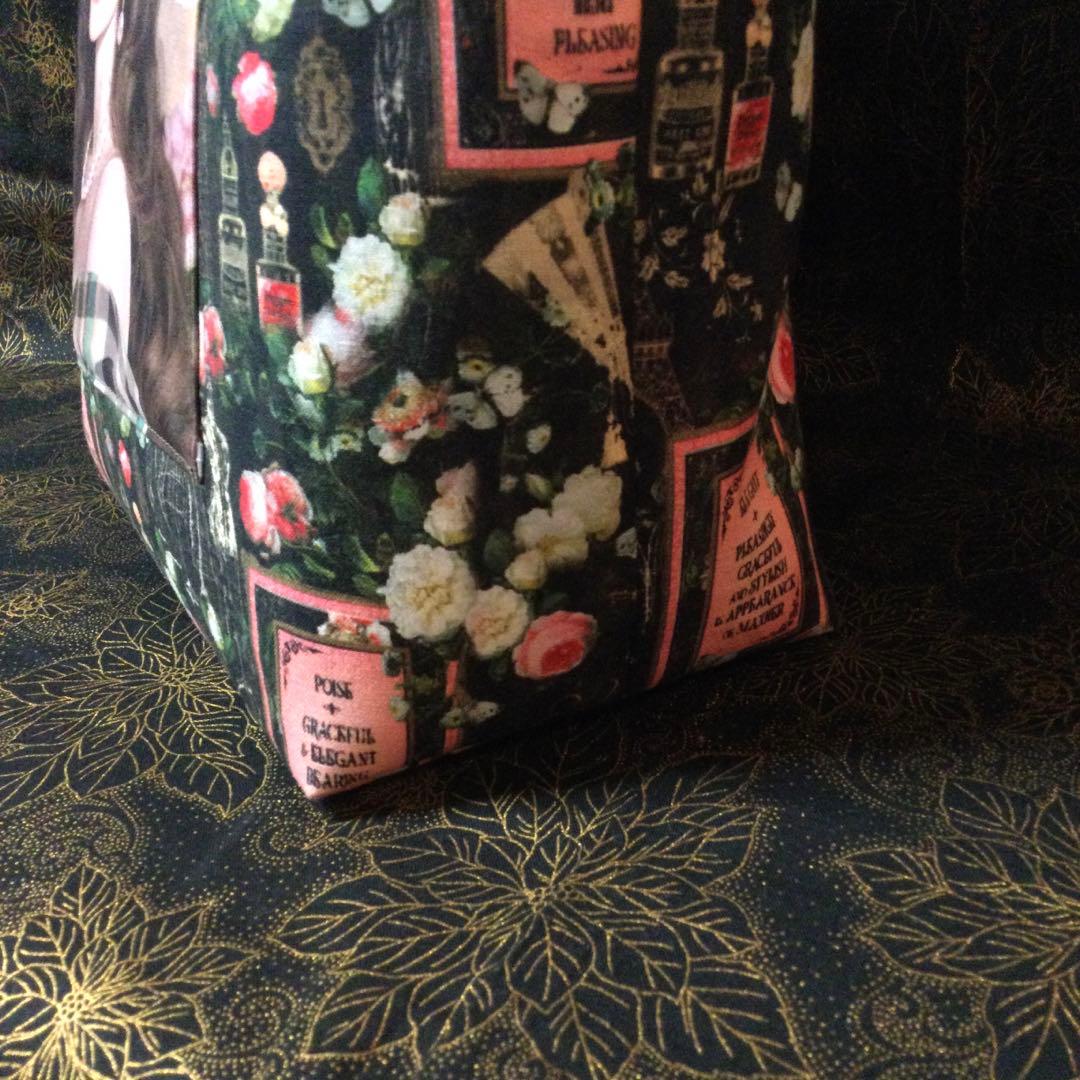 りんりん様❣️オリジナルハンドメイド中サイズトートバッグ2個＆ハンカチ