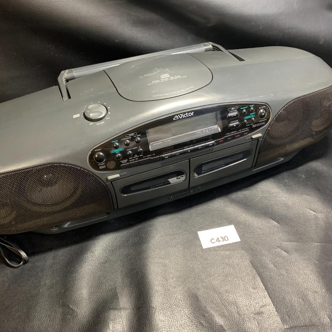 Victor　CDラジカセ　RC-X770 動作OK