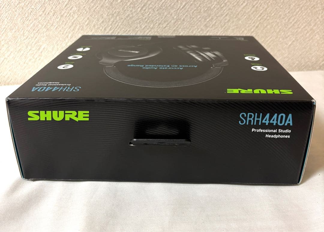 SHURE SRH440A 有線 ヘッドホン 中古良品 変換アダプタ欠品