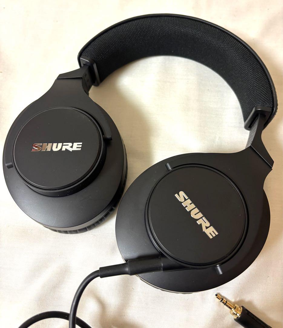 SHURE SRH440A 有線 ヘッドホン 中古良品 変換アダプタ欠品