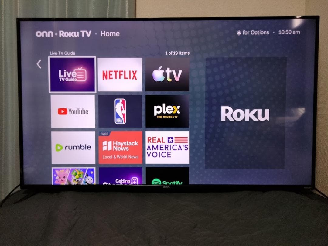 横浜駅から３０Km以内は無料配送　50インチ４Kスマート　チューナーレス