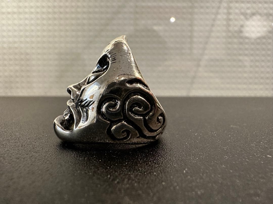 【雅楽シリーズ】面シルバー リング (笙)ハンドメイド アクセサリー