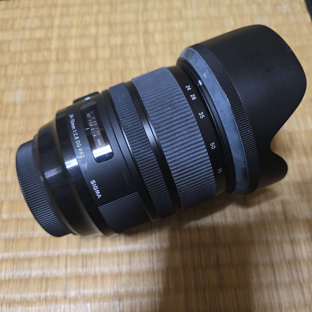 SIGMA 24-70mm F2.8 レンズ