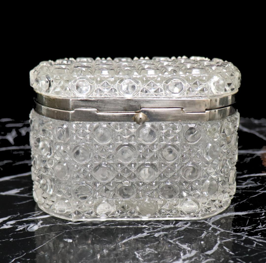 オールド・バカラ 1890年 大型 ディアマン・ピエーリー ジュエリーボックス