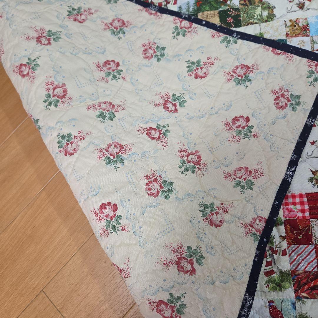 ❣️クリスマス　パッチワークキルト❣️
