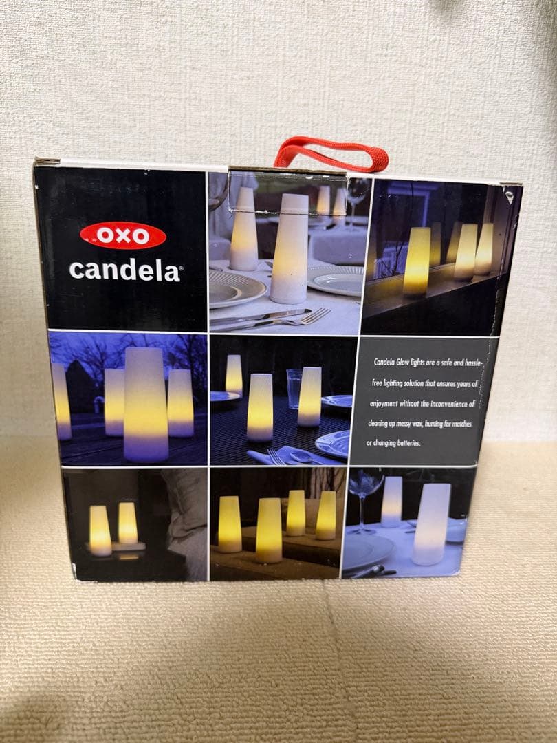 【OXO candela】充電式ライト 4個セット×2
