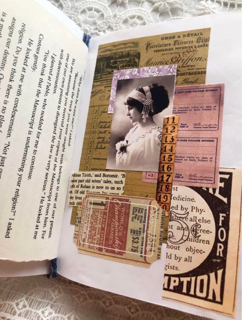 ✧1点物✧vintage victorian✧journal note book