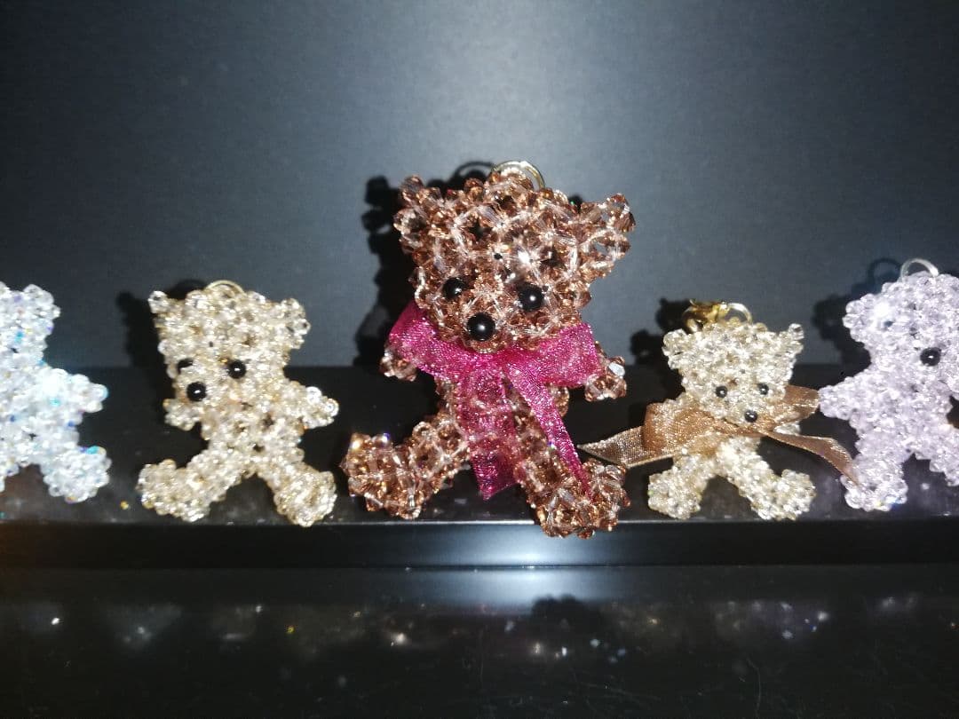 くま　Msize　スワロフスキーゴールデンシャドー