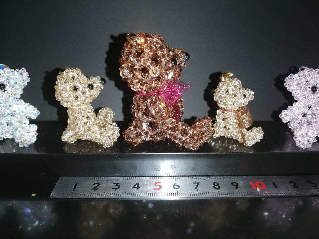 くま　Msize　スワロフスキーゴールデンシャドー