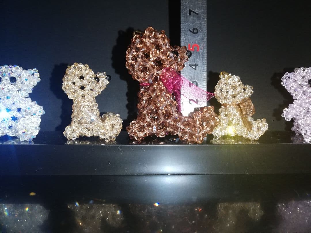 くま　Msize　スワロフスキーゴールデンシャドー