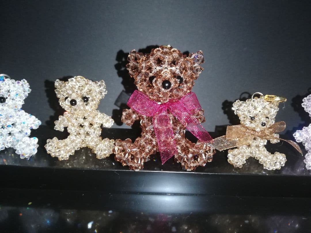 くま　Msize　スワロフスキーゴールデンシャドー