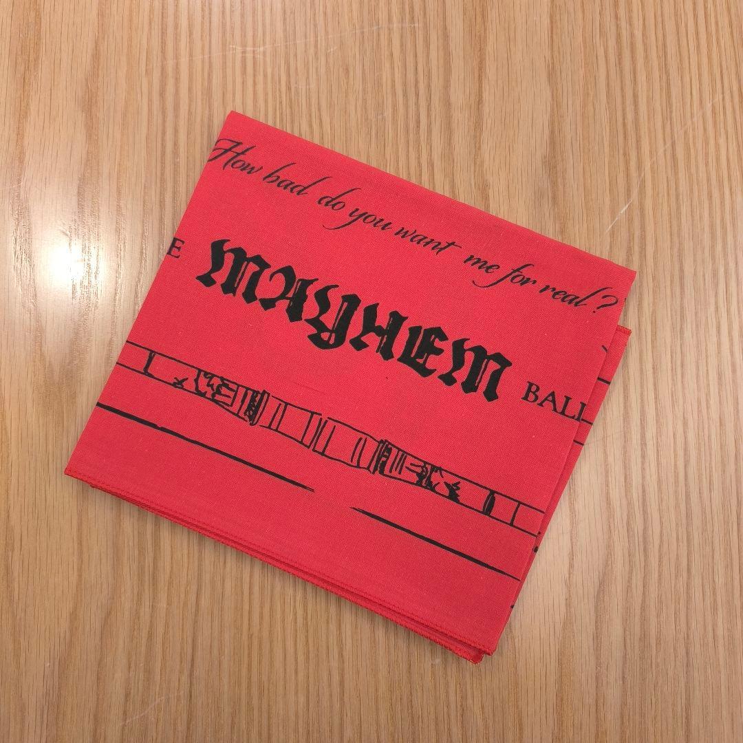 【早い者勝ち】LADY GAGA MAYHEM BALLライブ会場限定バンダナ赤