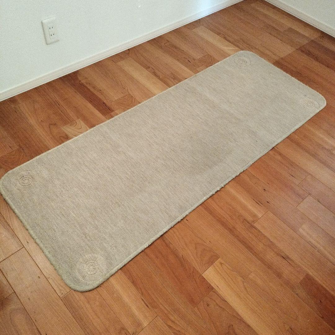 ピアノ防音絨毯(防音マット) イトマサベージュ縦型ピアノ(アップライトピアノ)用