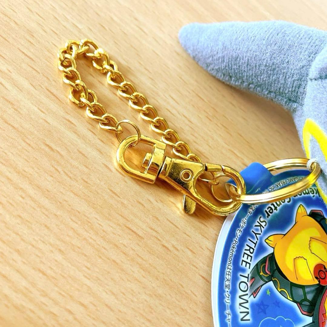 は*と様 黒いレックウザポンチョを着たピカチュウ マスコット タグ付き オープン