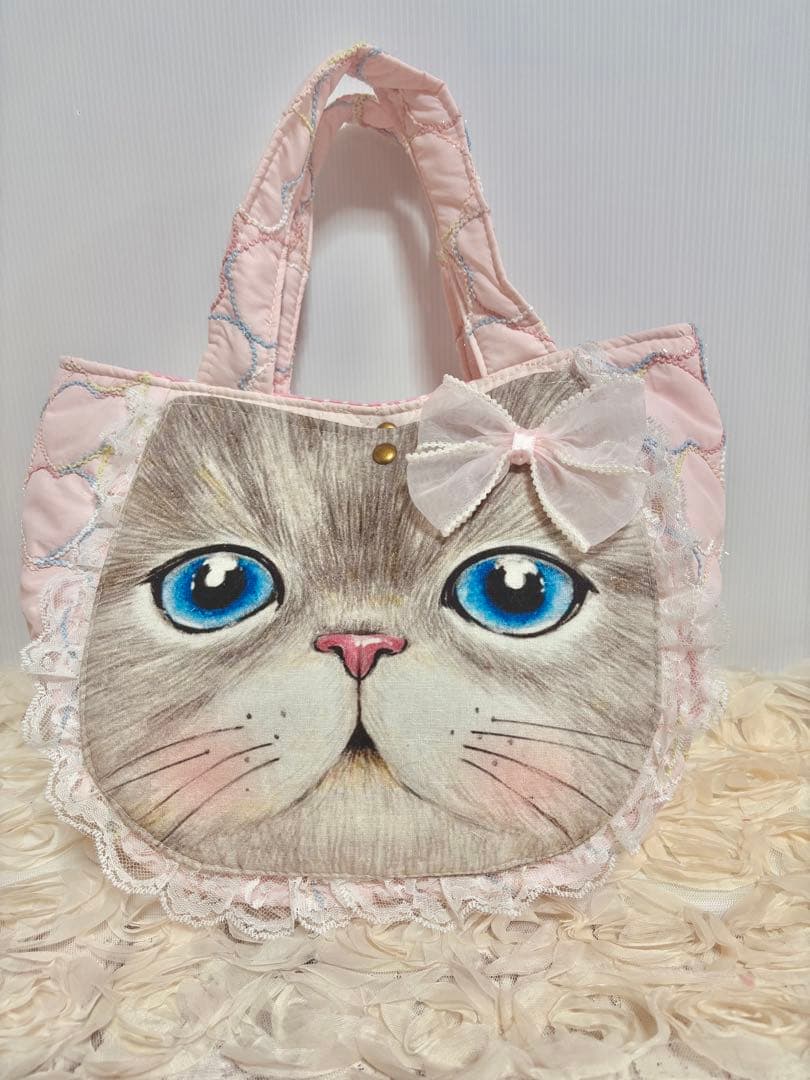 コヤンイサムチョン　お顔がポケットのふんわりトートバッグ❤️ルミちゃん