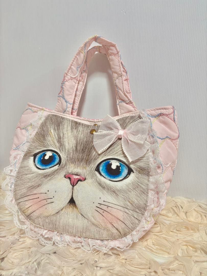 コヤンイサムチョン　お顔がポケットのふんわりトートバッグ❤️ルミちゃん