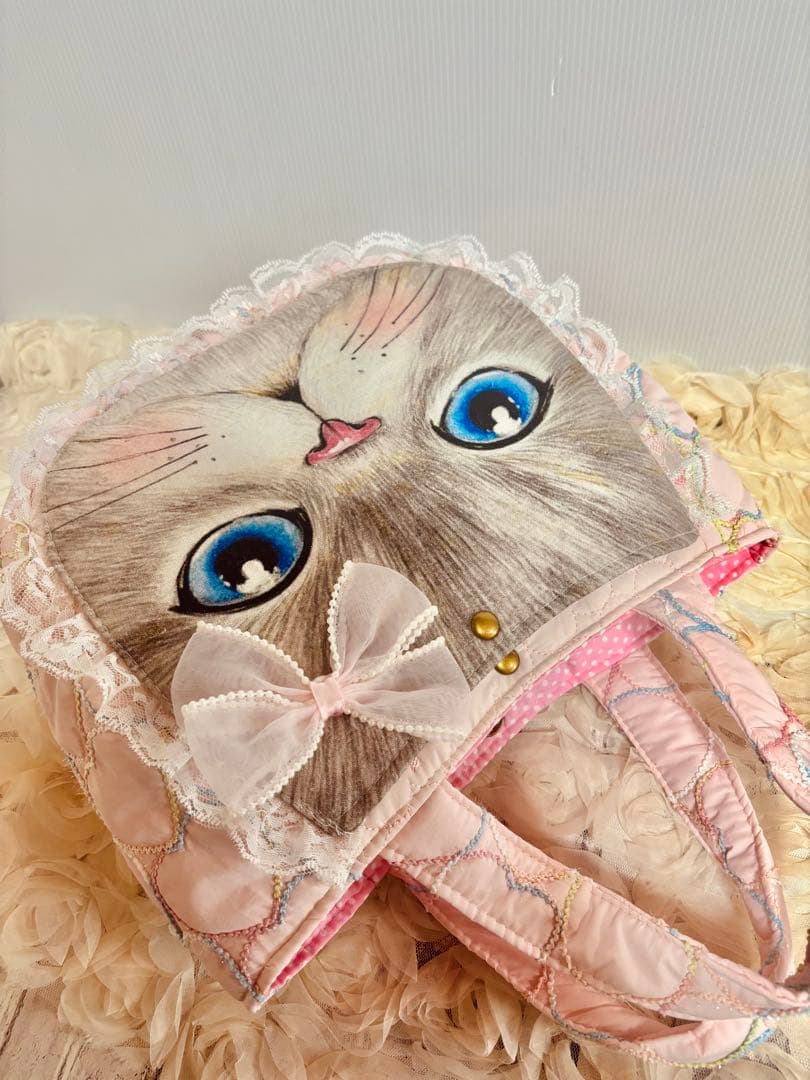 コヤンイサムチョン　お顔がポケットのふんわりトートバッグ❤️ルミちゃん