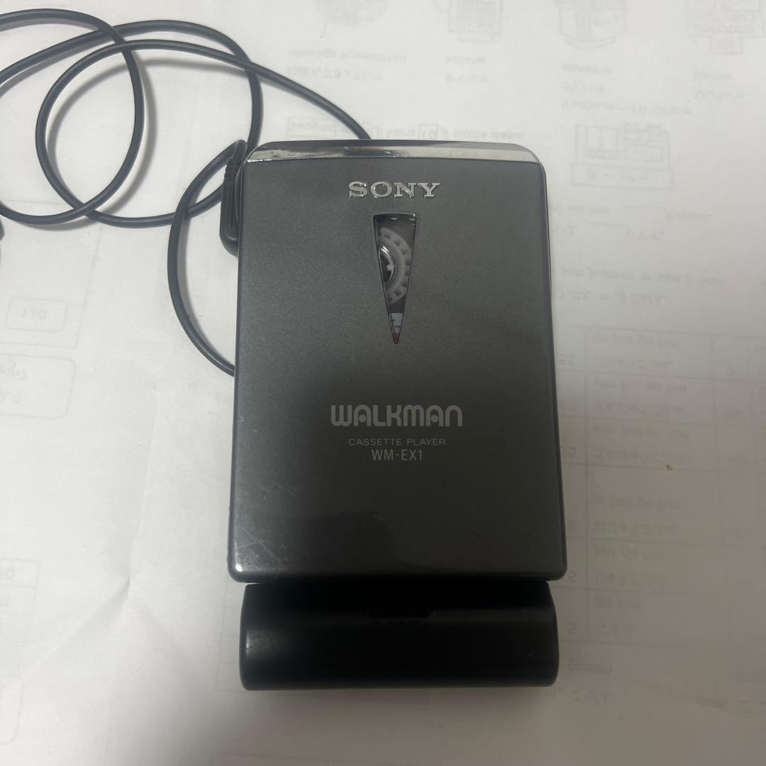 SONY WM-EX1 カセットプレーヤー 動作未確認 通電