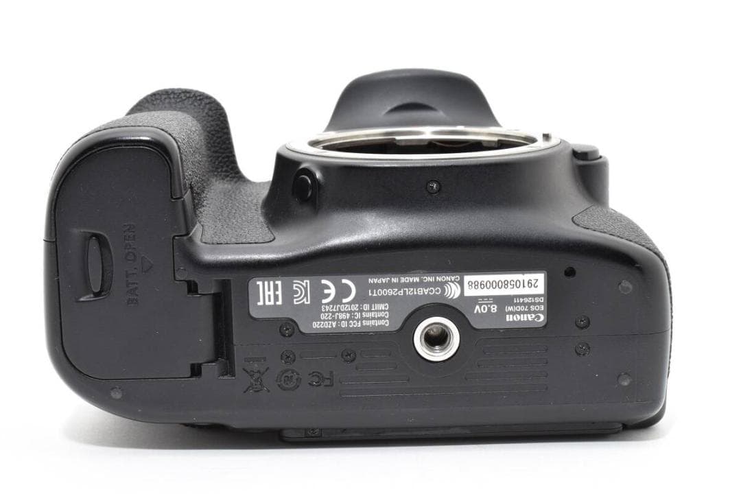 【美品】Canon EOS 70D ボディ【動作確認済】#2756749