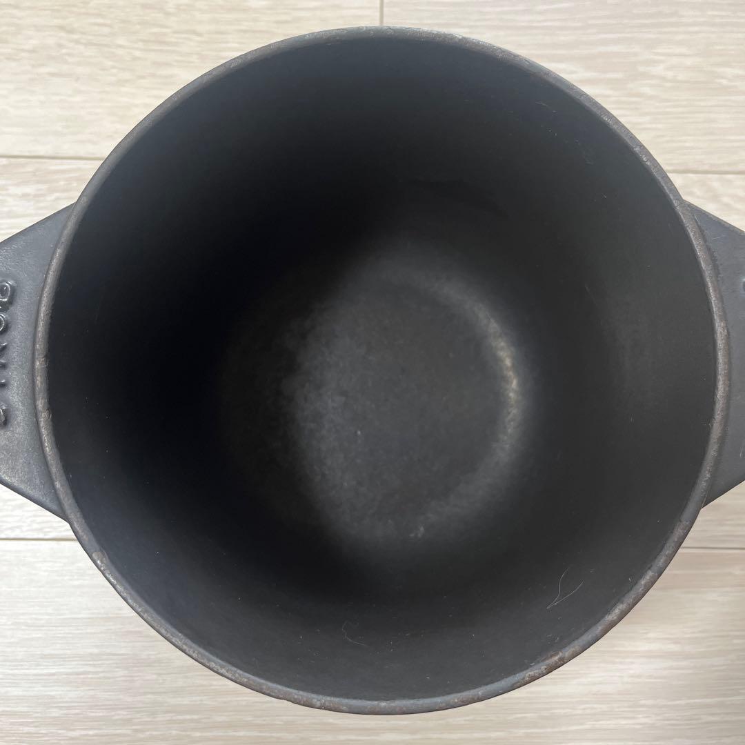 STAUB ストウブ　ラ・ココット de GOHAN 16cm 黒