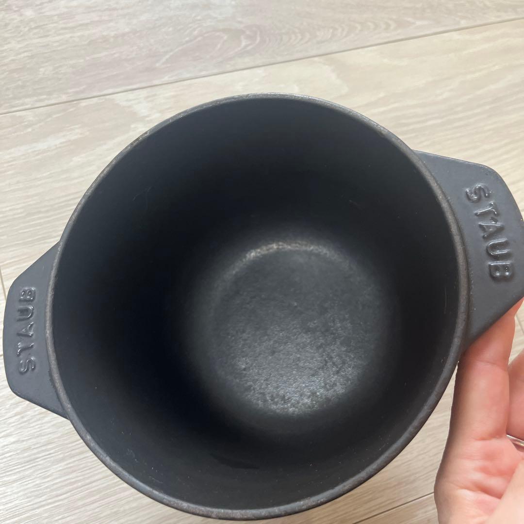 STAUB ストウブ　ラ・ココット de GOHAN 16cm 黒