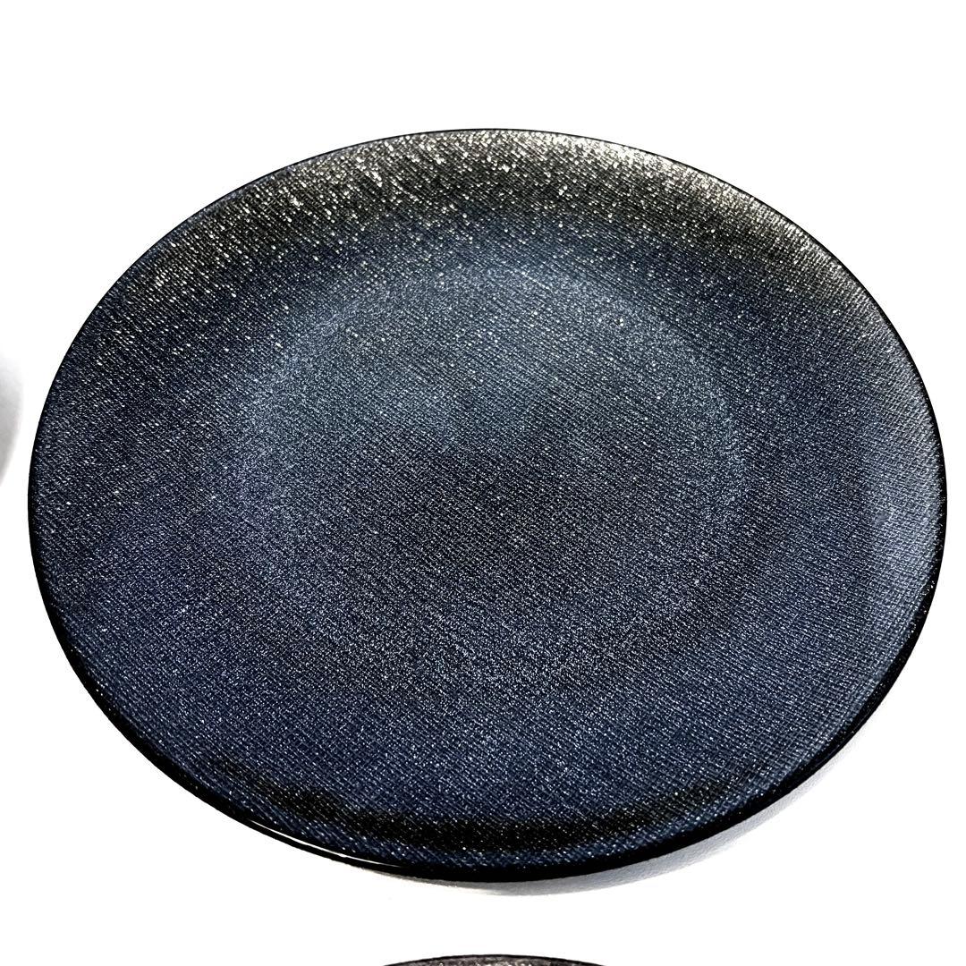 Vetro Felice ヴェトロフェリーチェ グリッター プレート 21cm