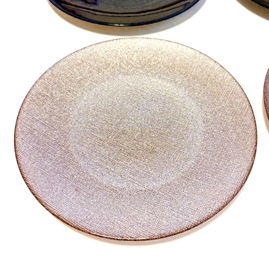 Vetro Felice ヴェトロフェリーチェ グリッター プレート 21cm