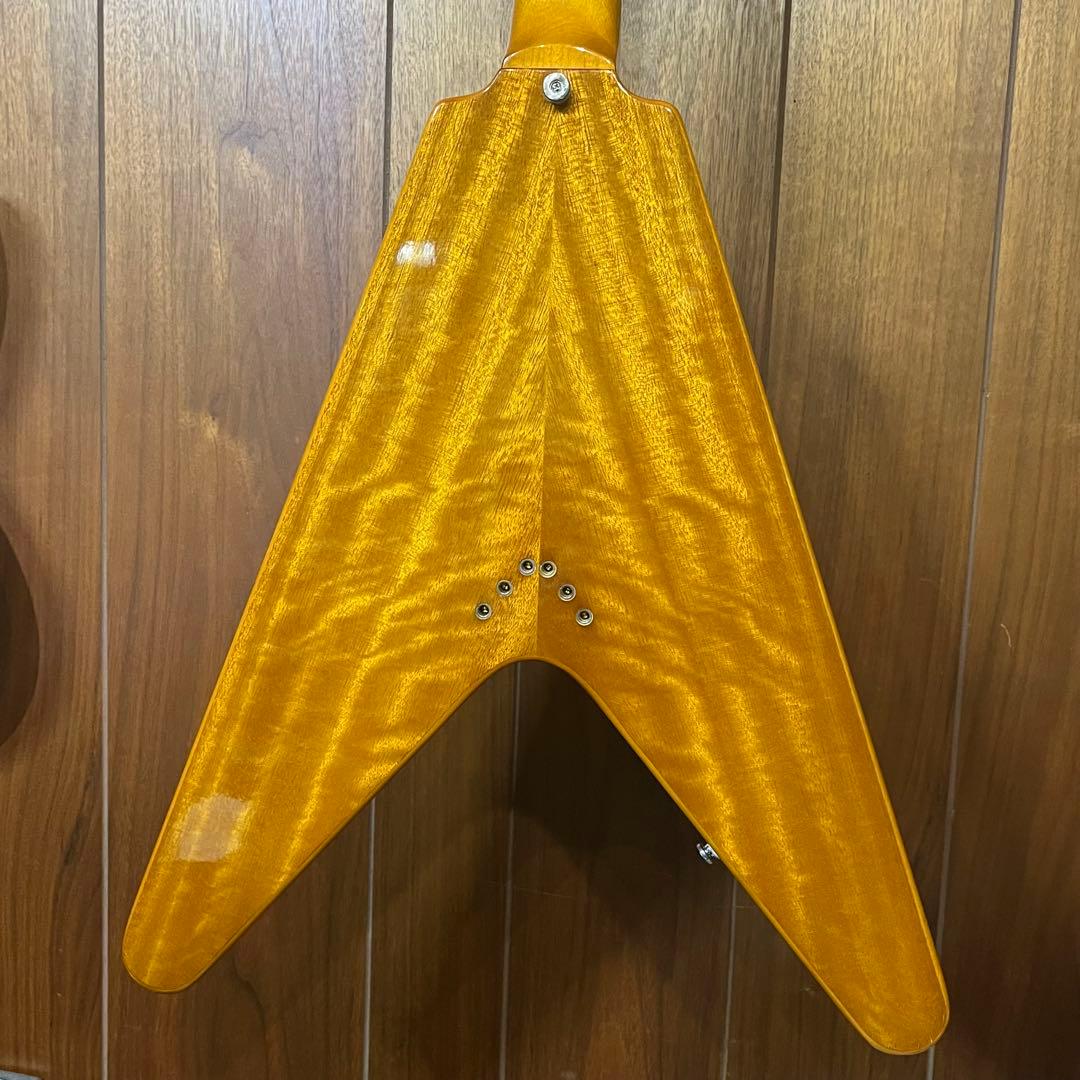 【中古美品】Epiphone 1958 korina Flying Vケース付き