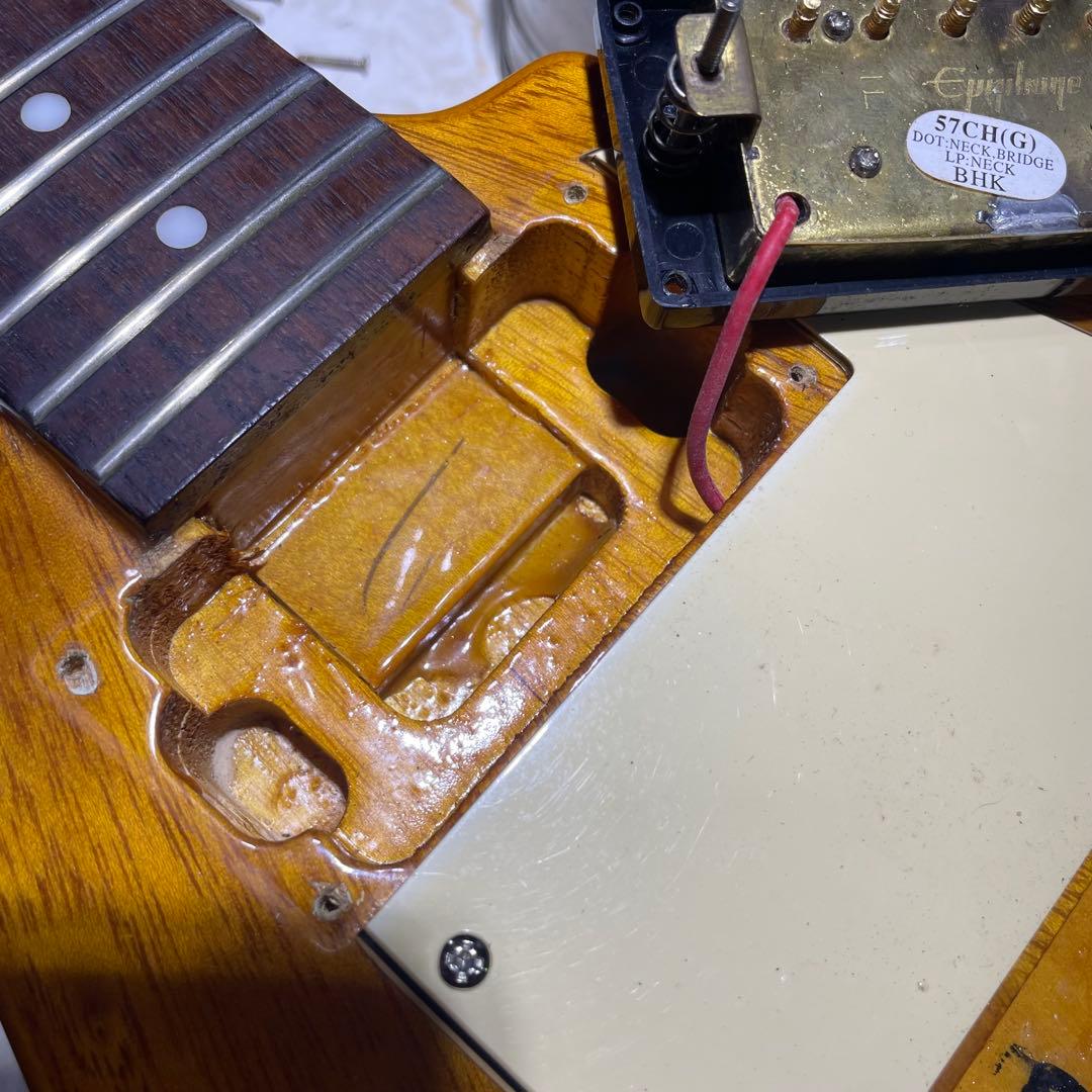 【中古美品】Epiphone 1958 korina Flying Vケース付き