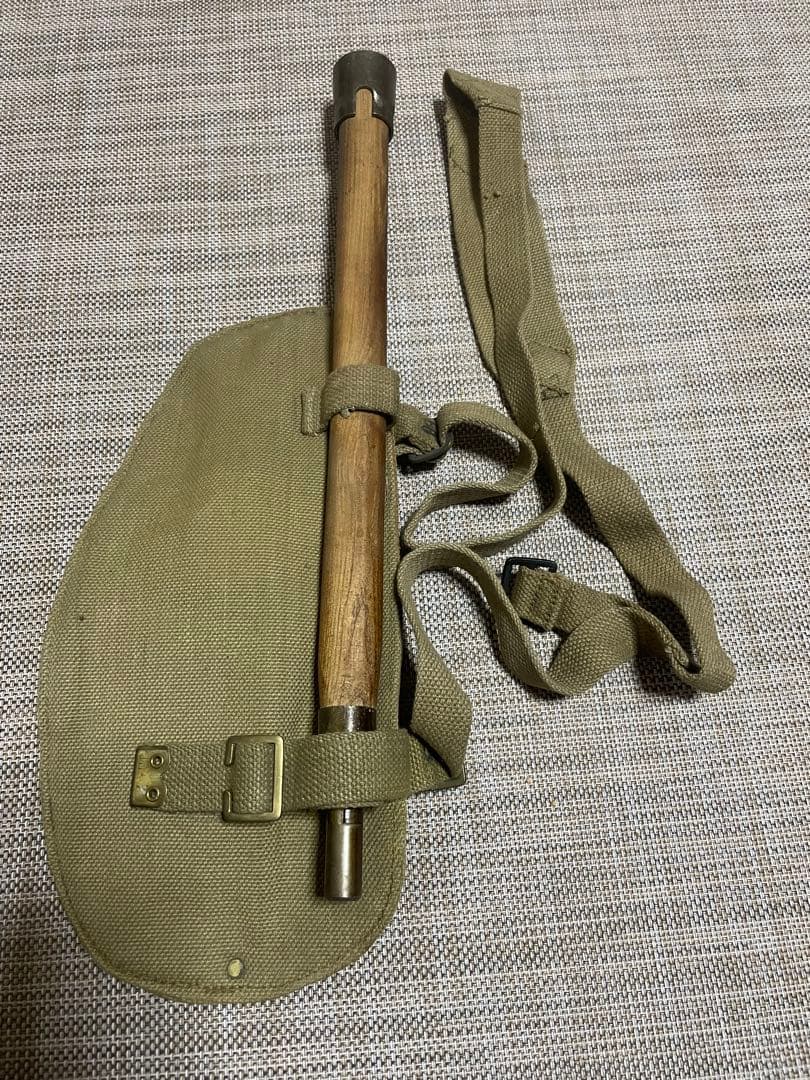 スリング付き木製装備 カーキ色