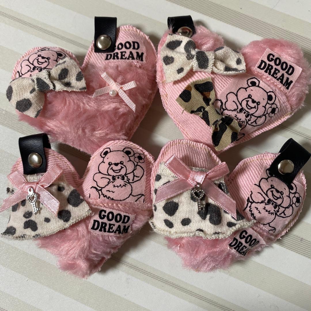 いちごパフェ★デニムリメイクチャーム★お取り置き