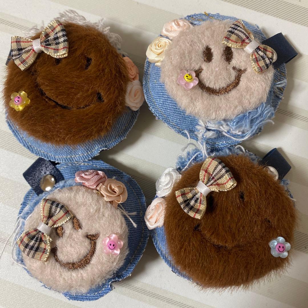 いちごパフェ★デニムリメイクチャーム★お取り置き