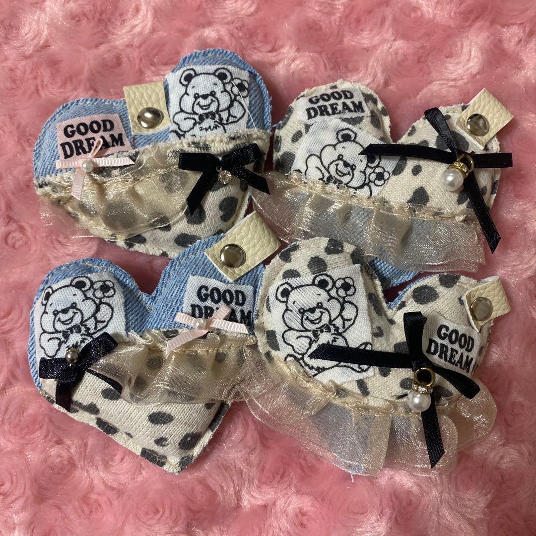 いちごパフェ★デニムリメイクチャーム★お取り置き