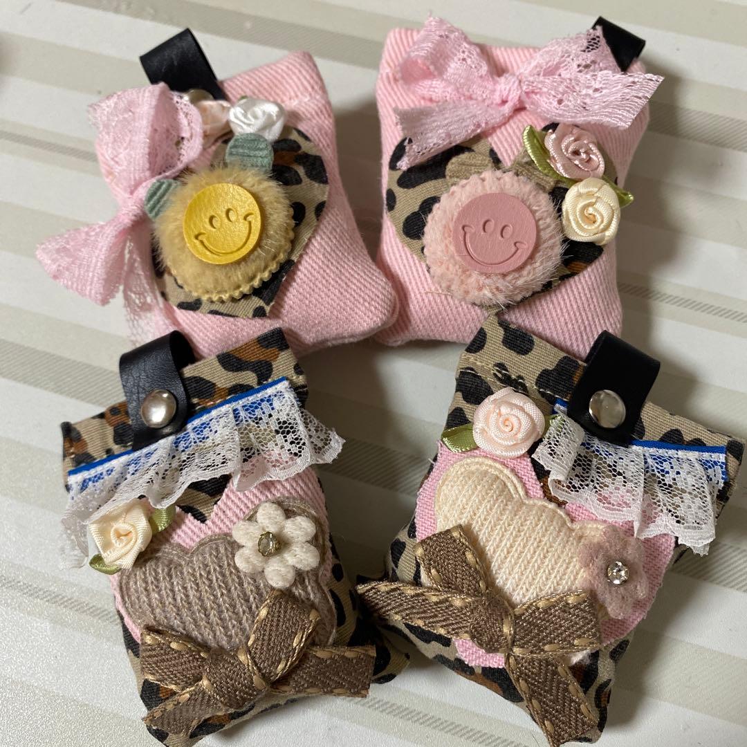 いちごパフェ★デニムリメイクチャーム★お取り置き